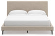 Cielden Upholstered Bed with Roll Slats - Jack’s Furniture and More (Laredo, TX)