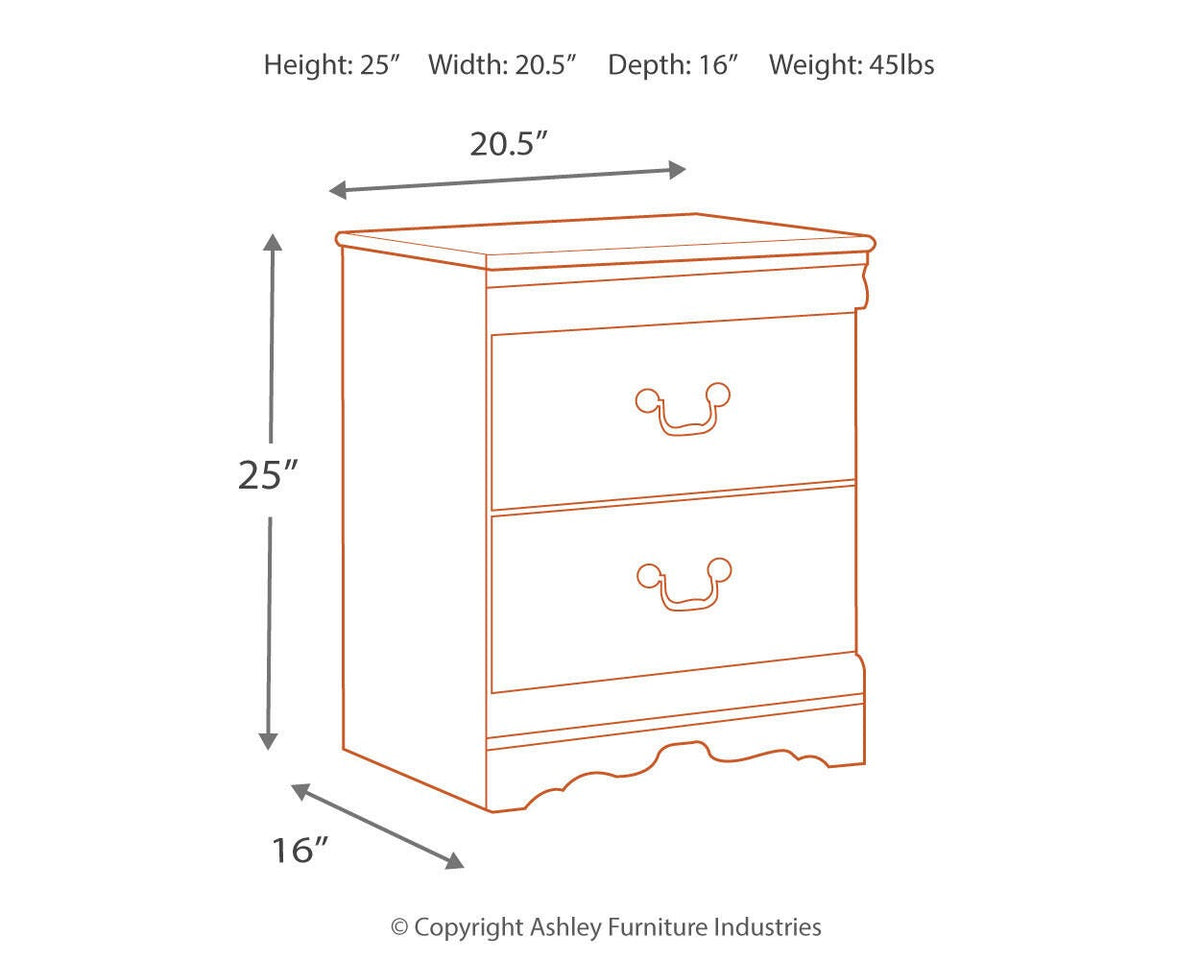 Anarasia Nightstand - Jack’s Furniture and More (Laredo, TX)