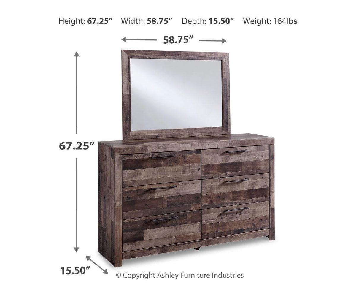 Derekson Dresser and Mirror - Jack’s Furniture and More (Laredo, TX)