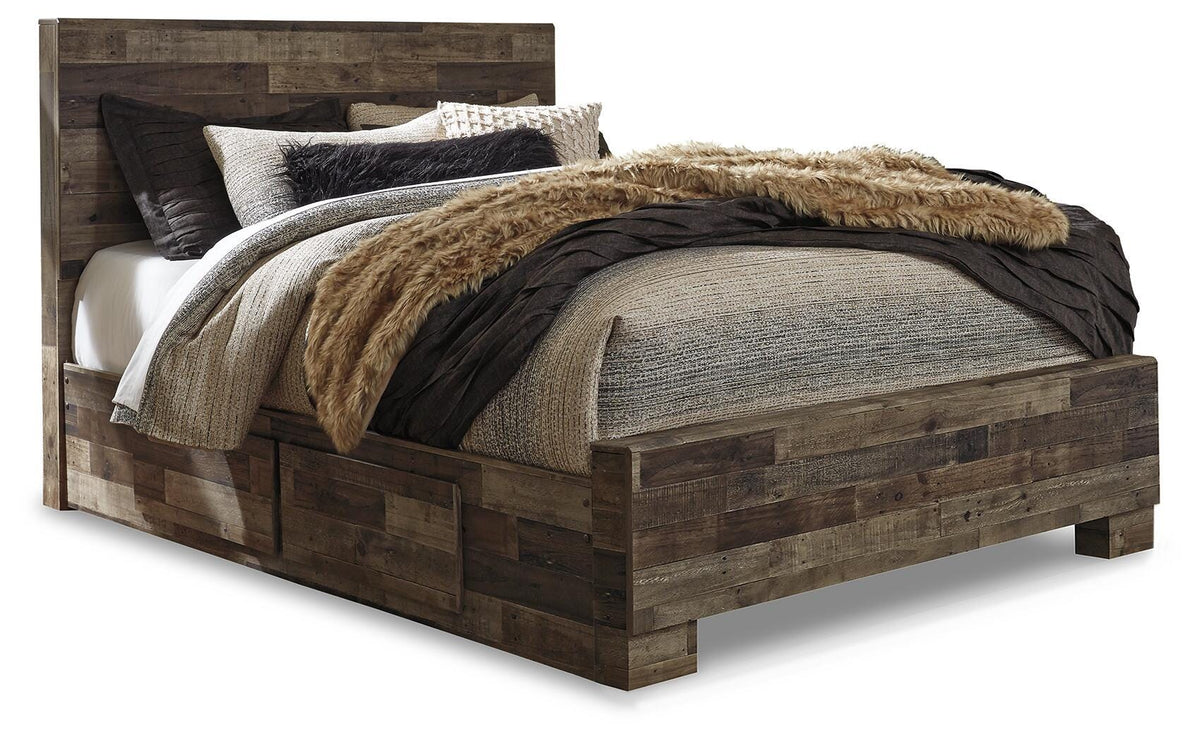 Derekson Bed with 2 Side Storage - Jack’s Furniture and More (Laredo, TX)