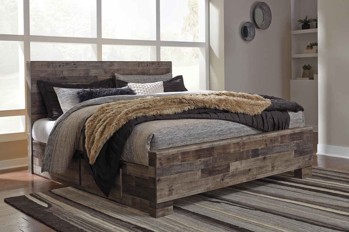 Derekson Bed with 2 Side Storage - Jack’s Furniture and More (Laredo, TX)