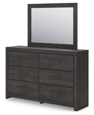 Hollivern Dresser and Mirror - Jack’s Furniture and More (Laredo, TX)