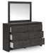 Hollivern Dresser and Mirror - Jack’s Furniture and More (Laredo, TX)