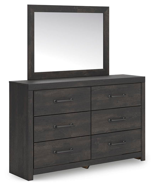 Hollivern Dresser and Mirror - Jack’s Furniture and More (Laredo, TX)