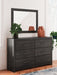 Hollivern Dresser and Mirror - Jack’s Furniture and More (Laredo, TX)
