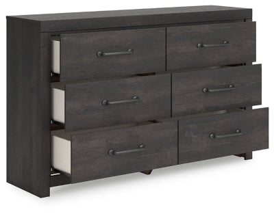 Hollivern Dresser and Mirror - Jack’s Furniture and More (Laredo, TX)