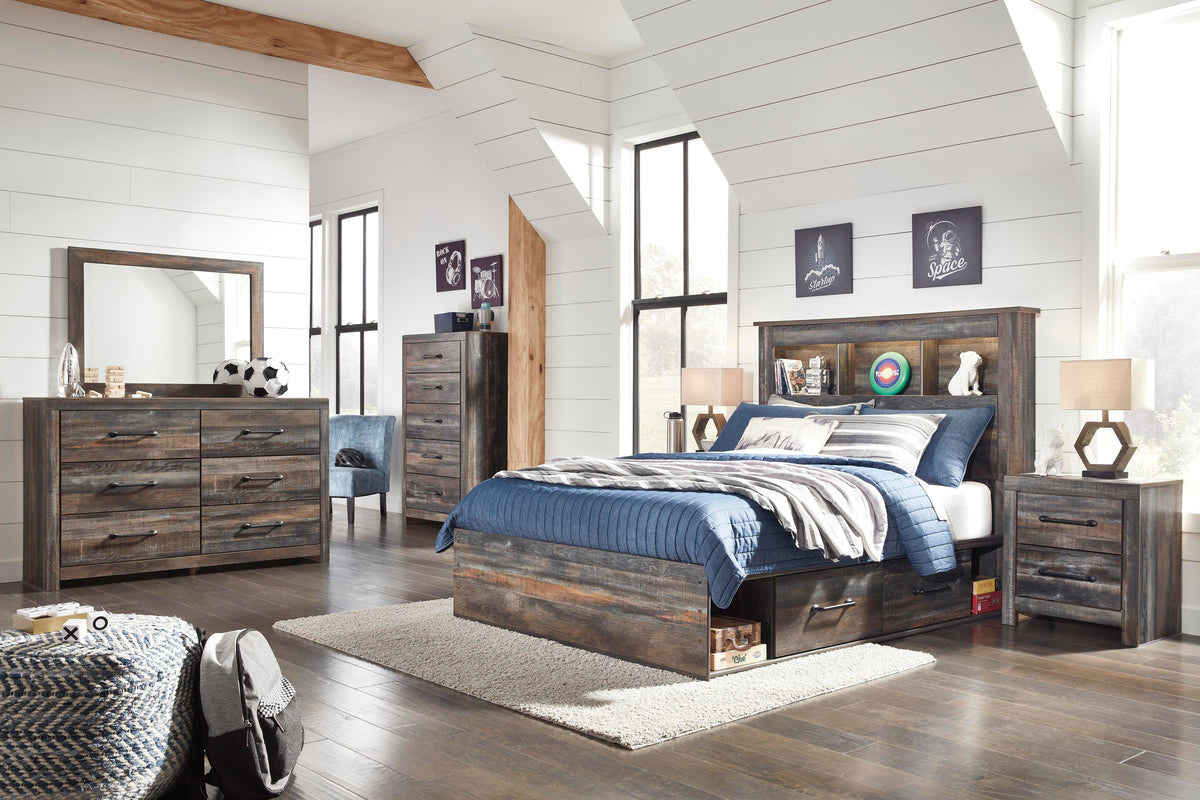 Drystan Youth Bed with 2 Storage Drawers - Jack’s Furniture and More (Laredo, TX)