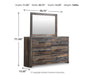 Drystan Dresser and Mirror - Jack’s Furniture and More (Laredo, TX)
