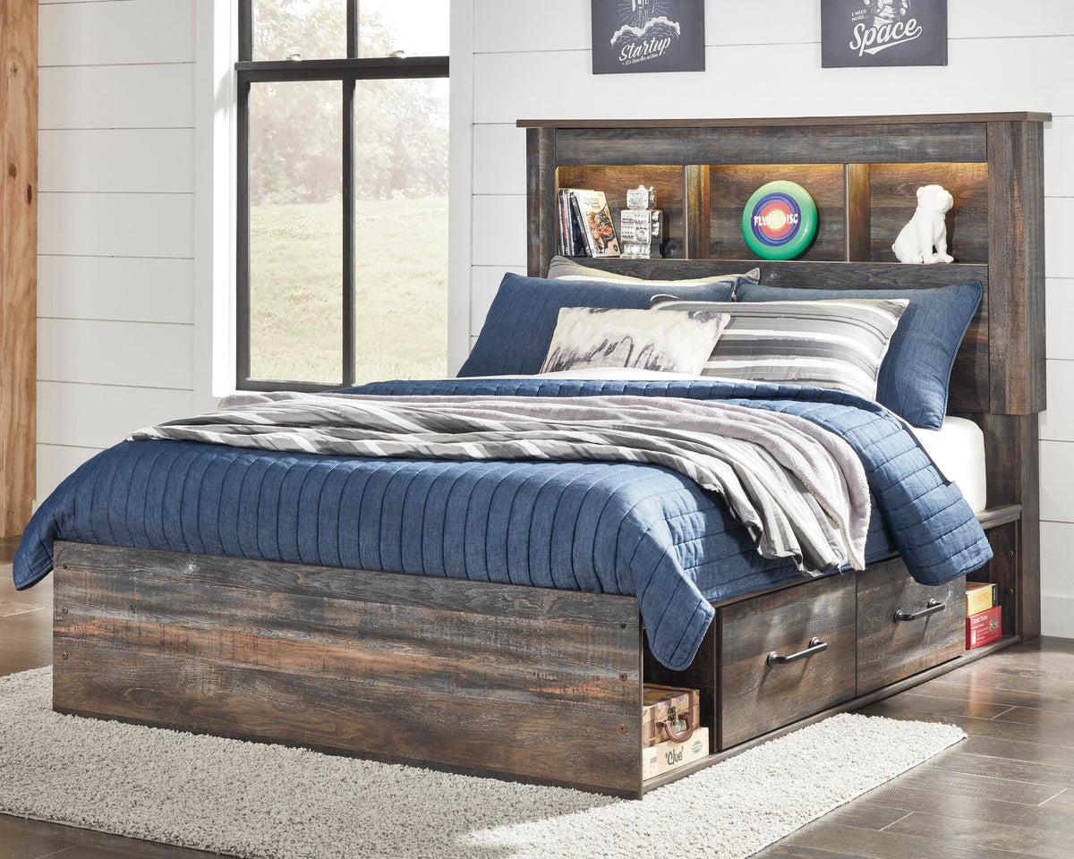 Drystan Youth Bed with 2 Storage Drawers - Jack’s Furniture and More (Laredo, TX)