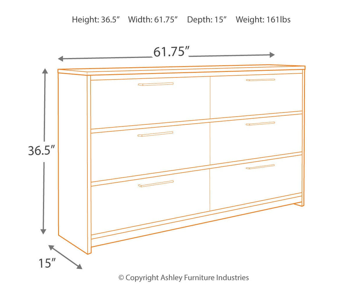 Baystorm Dresser - Jack’s Furniture and More (Laredo, TX)