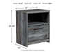 Baystorm Nightstand - Jack’s Furniture and More (Laredo, TX)