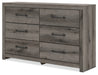 Graystorm Dresser and Mirror - Jack’s Furniture and More (Laredo, TX)
