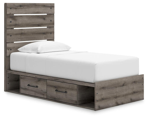 Graystorm Bed with Storage - Jack’s Furniture and More (Laredo, TX)