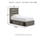 Graystorm Bed with Storage - Jack’s Furniture and More (Laredo, TX)