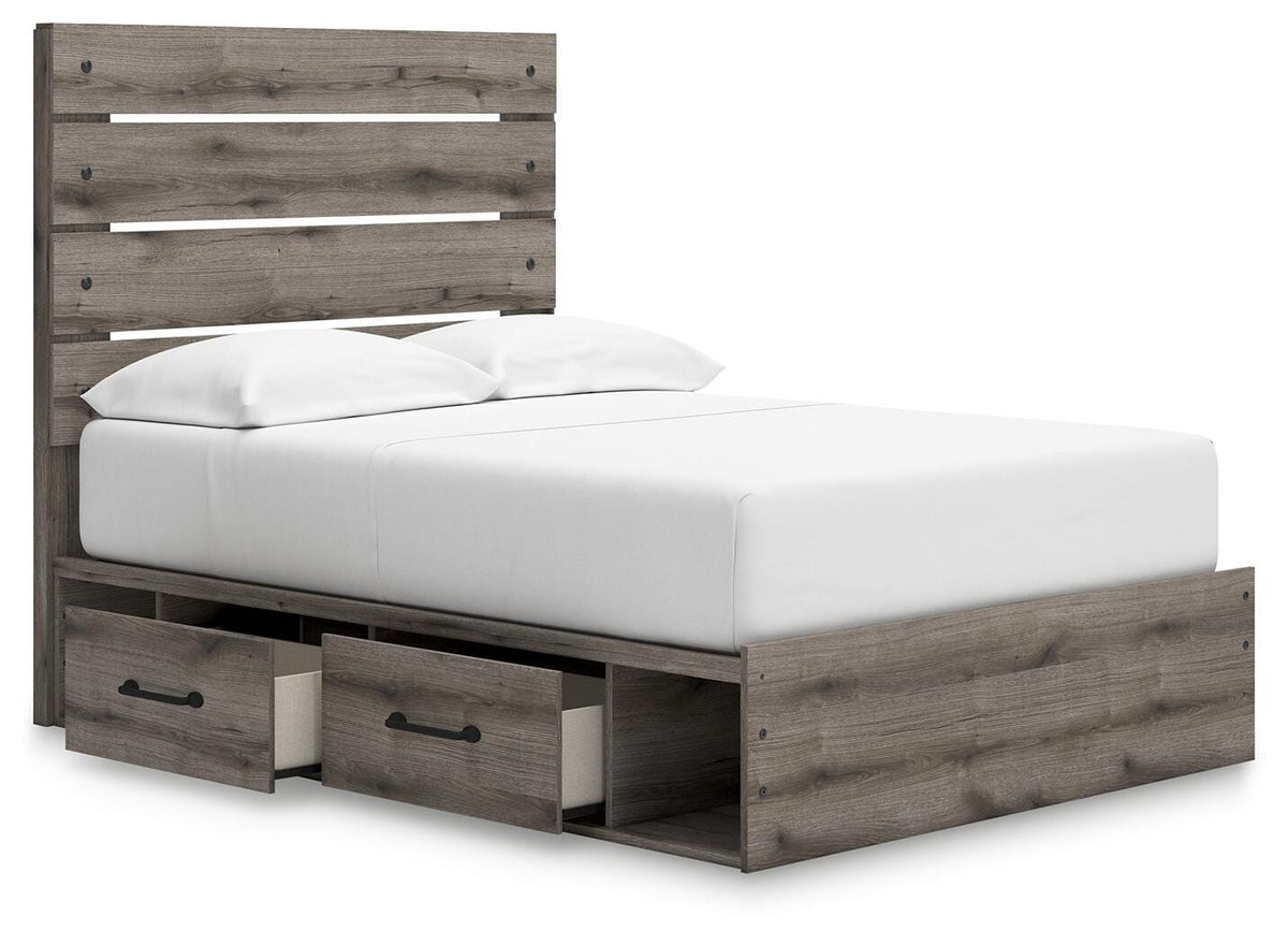 Graystorm Bed with Storage - Jack’s Furniture and More (Laredo, TX)