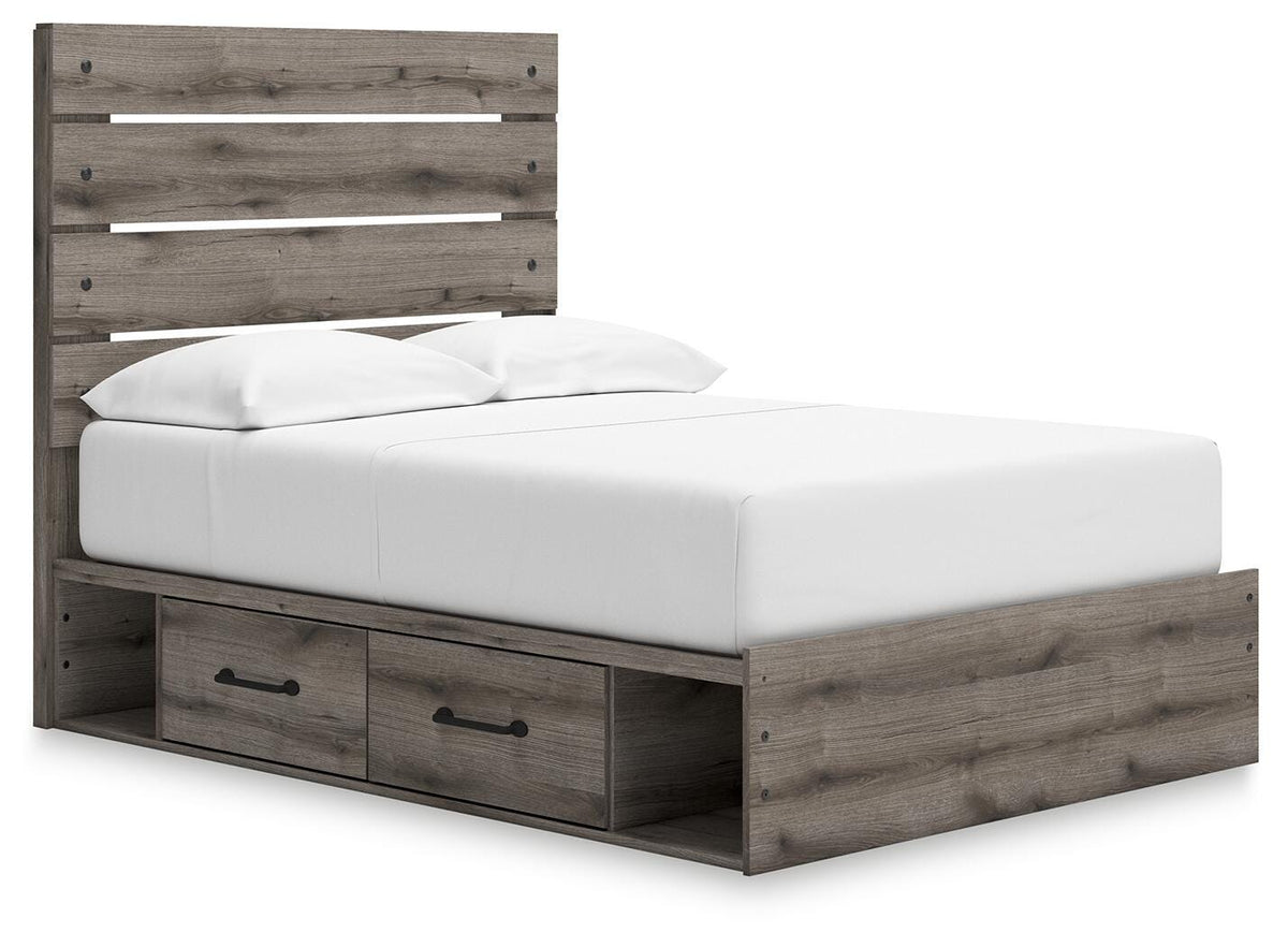 Graystorm Bed with Storage - Jack’s Furniture and More (Laredo, TX)
