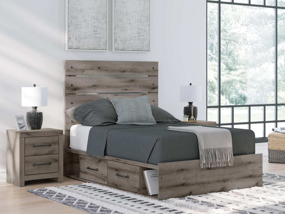Graystorm Bed with Storage - Jack’s Furniture and More (Laredo, TX)