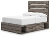 Graystorm Bed with Storage - Jack’s Furniture and More (Laredo, TX)