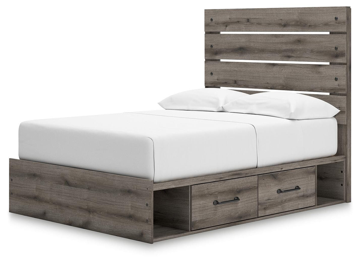 Graystorm Bed with Storage - Jack’s Furniture and More (Laredo, TX)