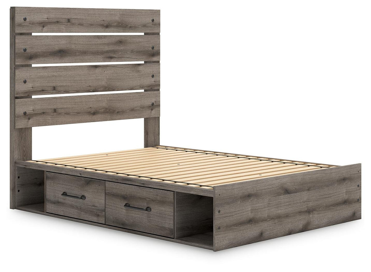 Graystorm Bed with Storage - Jack’s Furniture and More (Laredo, TX)