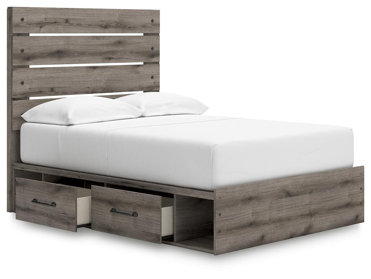 Graystorm Bed with Storage - Jack’s Furniture and More (Laredo, TX)