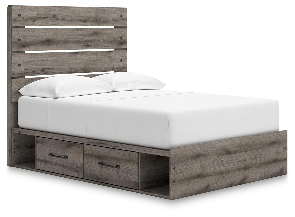 Graystorm Bed with Storage - Jack’s Furniture and More (Laredo, TX)