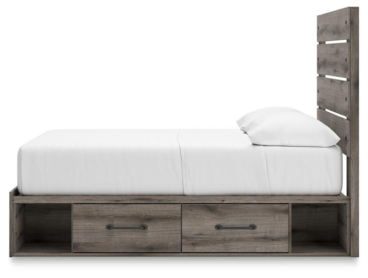 Graystorm Bed with Storage - Jack’s Furniture and More (Laredo, TX)