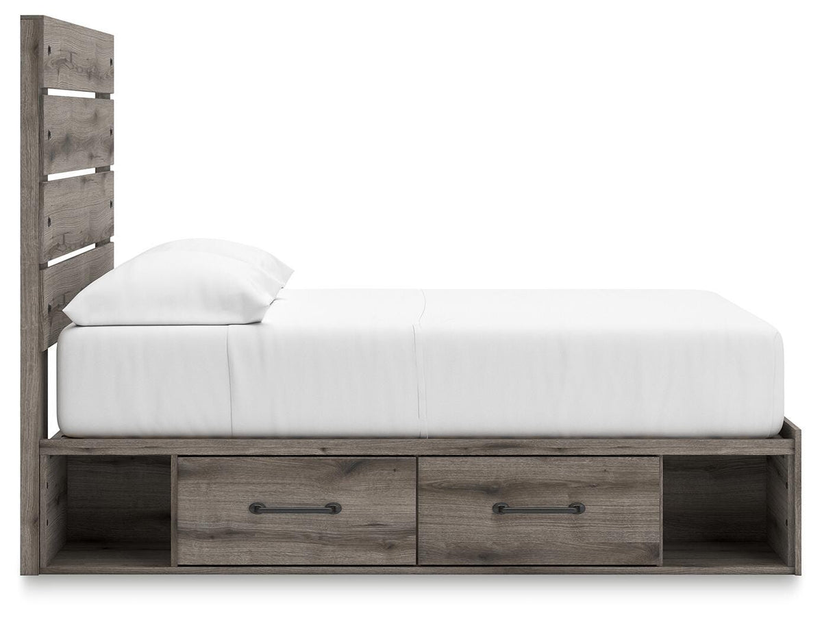Graystorm Bed with Storage - Jack’s Furniture and More (Laredo, TX)