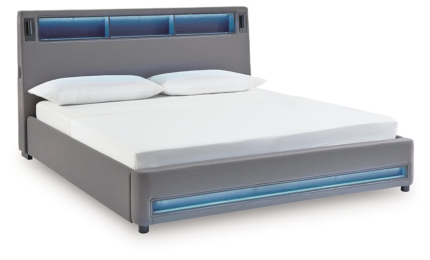 Verishaw Upholstered Bed - Jack’s Furniture and More (Laredo, TX)