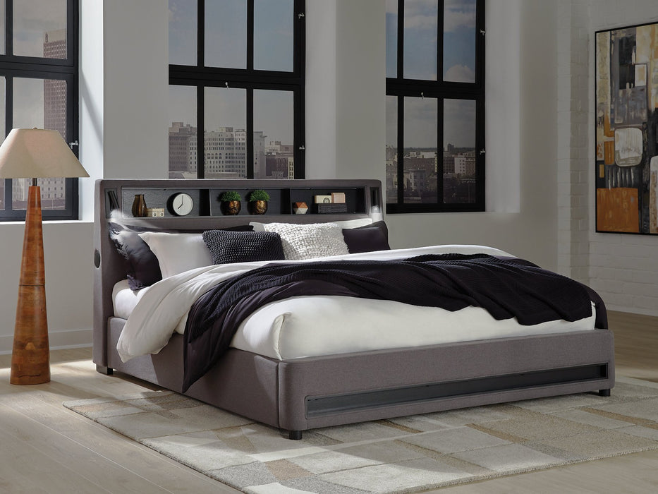 Verishaw Upholstered Bed - Jack’s Furniture and More (Laredo, TX)