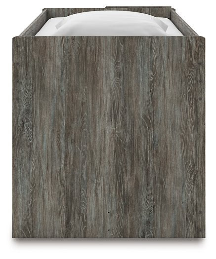 Frandern Loft Bed with Bookcase Storage - Jack’s Furniture and More (Laredo, TX)