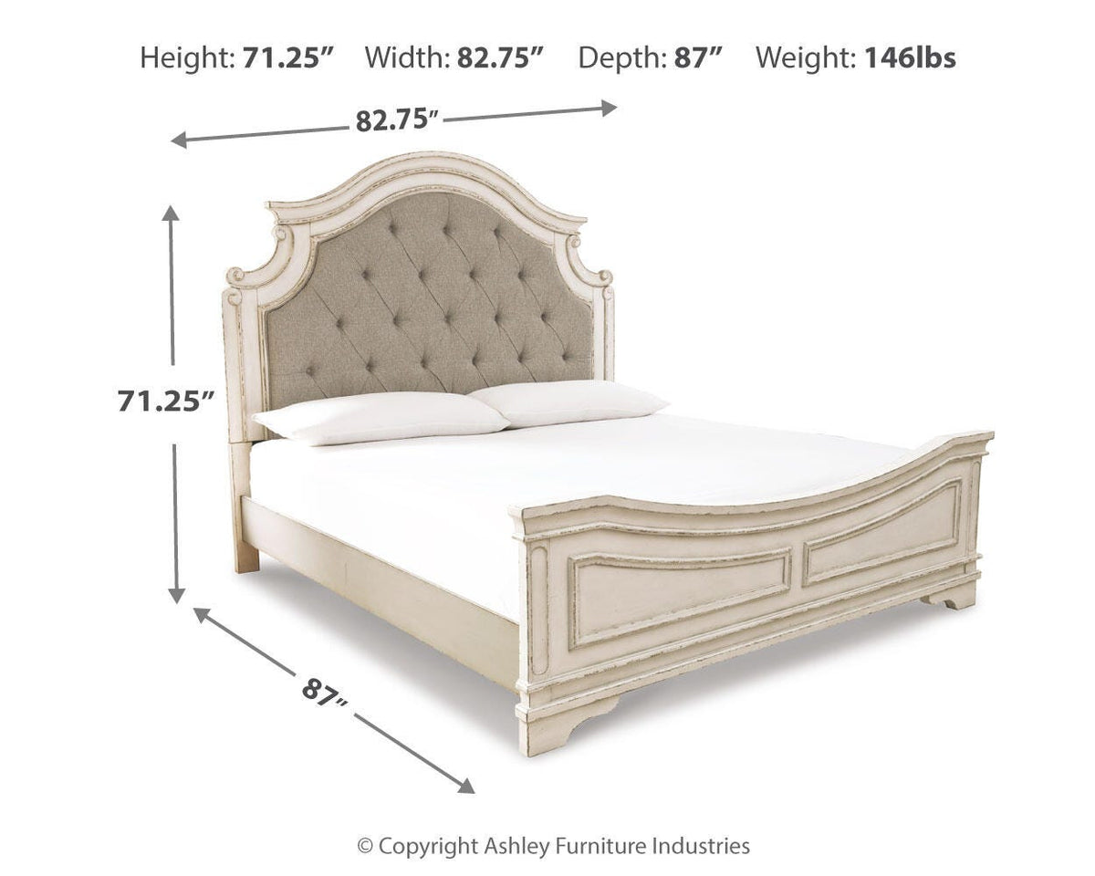 Realyn Upholstered Bed - Jack’s Furniture and More (Laredo, TX)