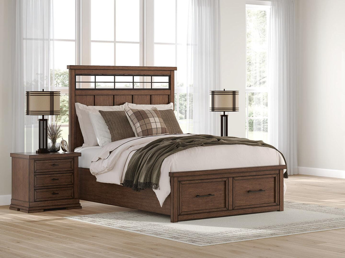 Taffenbrook Panel Storage Bed - Jack’s Furniture and More (Laredo, TX)