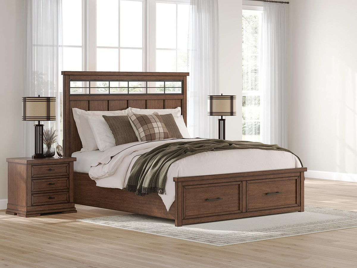 Taffenbrook Panel Storage Bed - Jack’s Furniture and More (Laredo, TX)