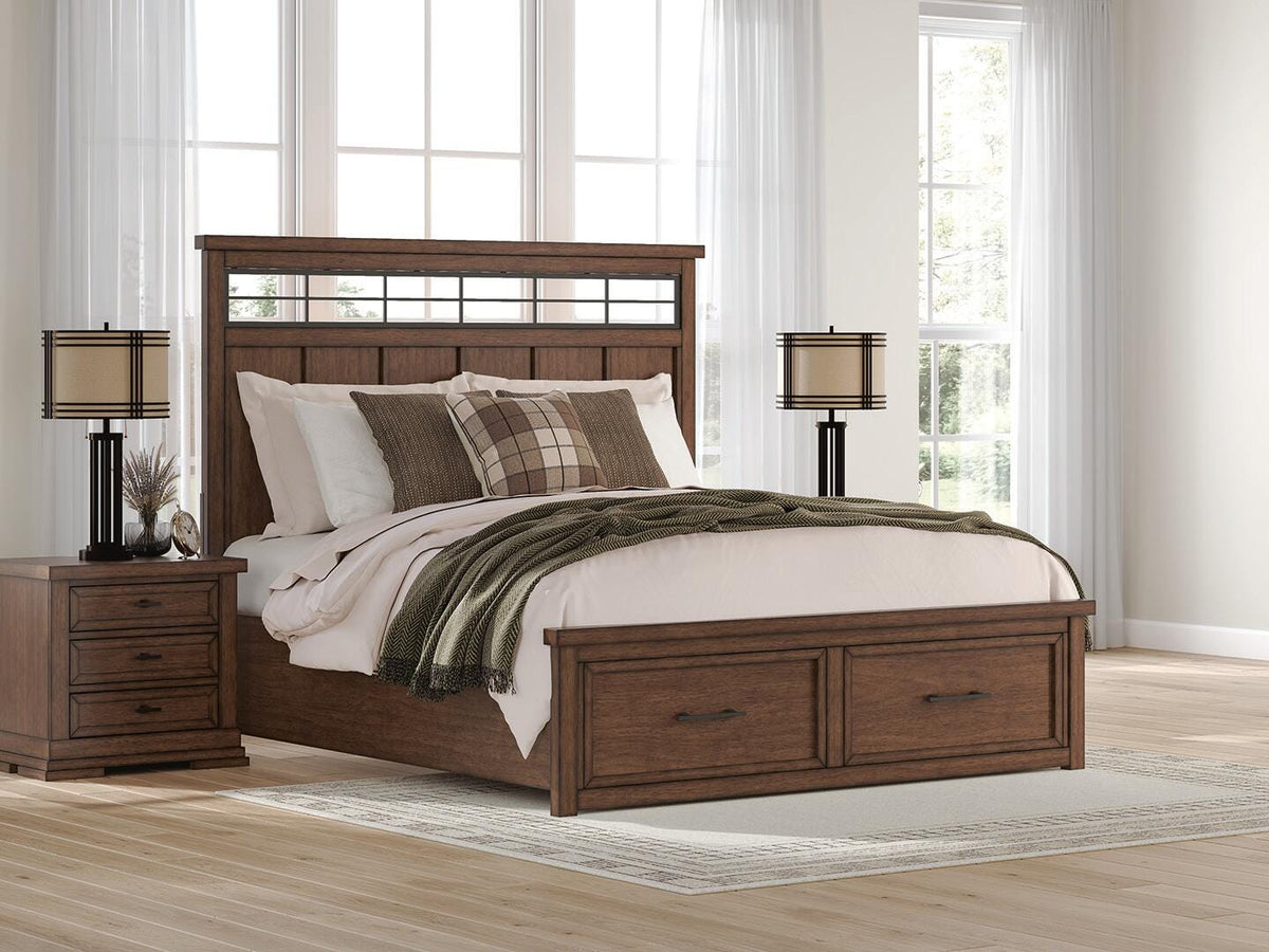 Taffenbrook Panel Storage Bed - Jack’s Furniture and More (Laredo, TX)