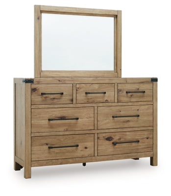 Ridgester Dresser and Mirror - Jack’s Furniture and More (Laredo, TX)