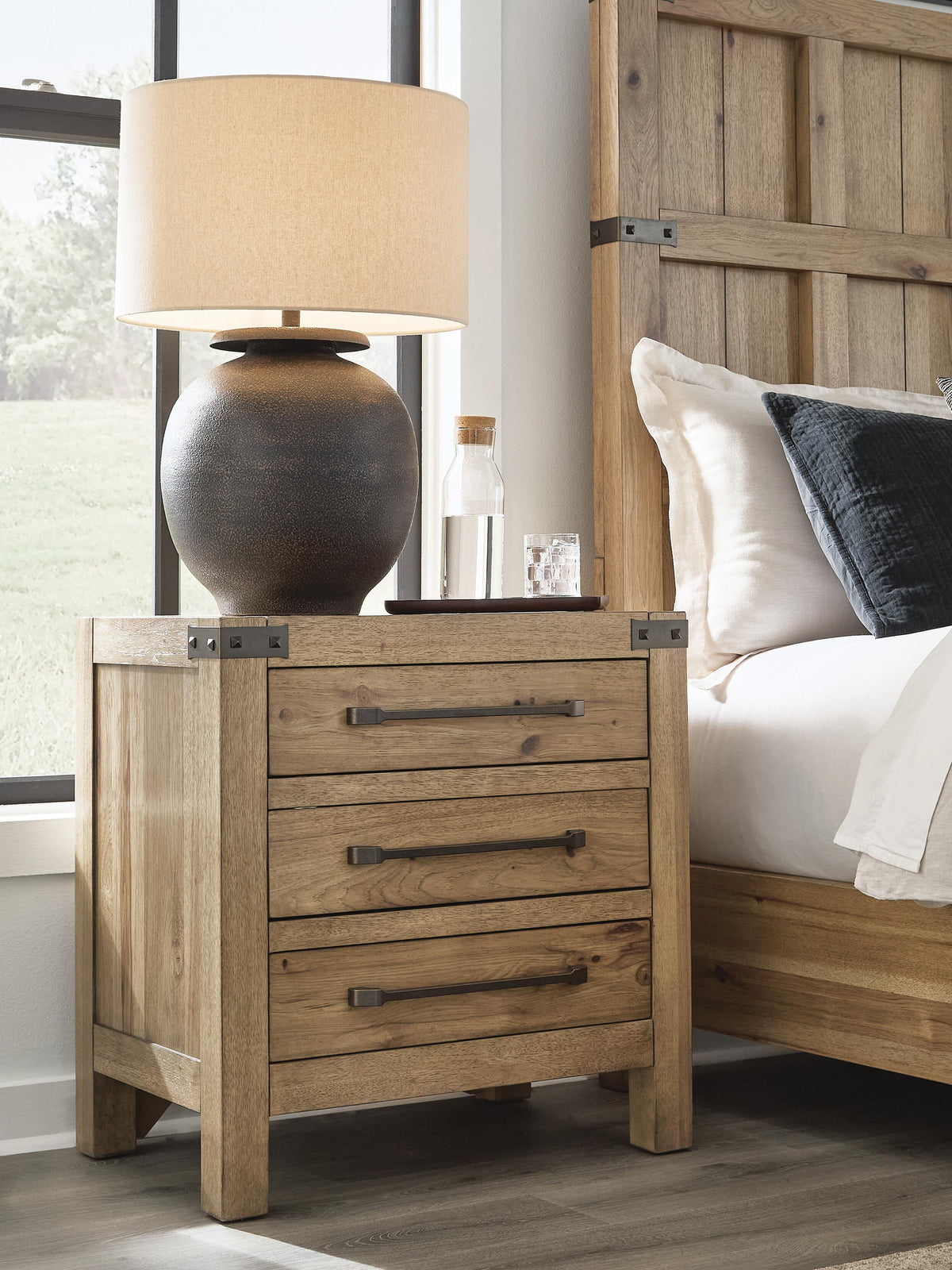 Ridgester Nightstand - Jack’s Furniture and More (Laredo, TX)