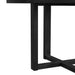 Bahama Breeze 47.5" Round Dining Table in Black - Jack’s Furniture and More (Laredo, TX)