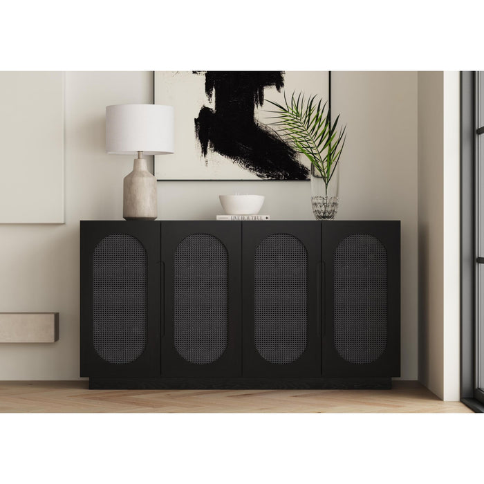 Bahama Breeze Server in Black - Jack’s Furniture and More (Laredo, TX)