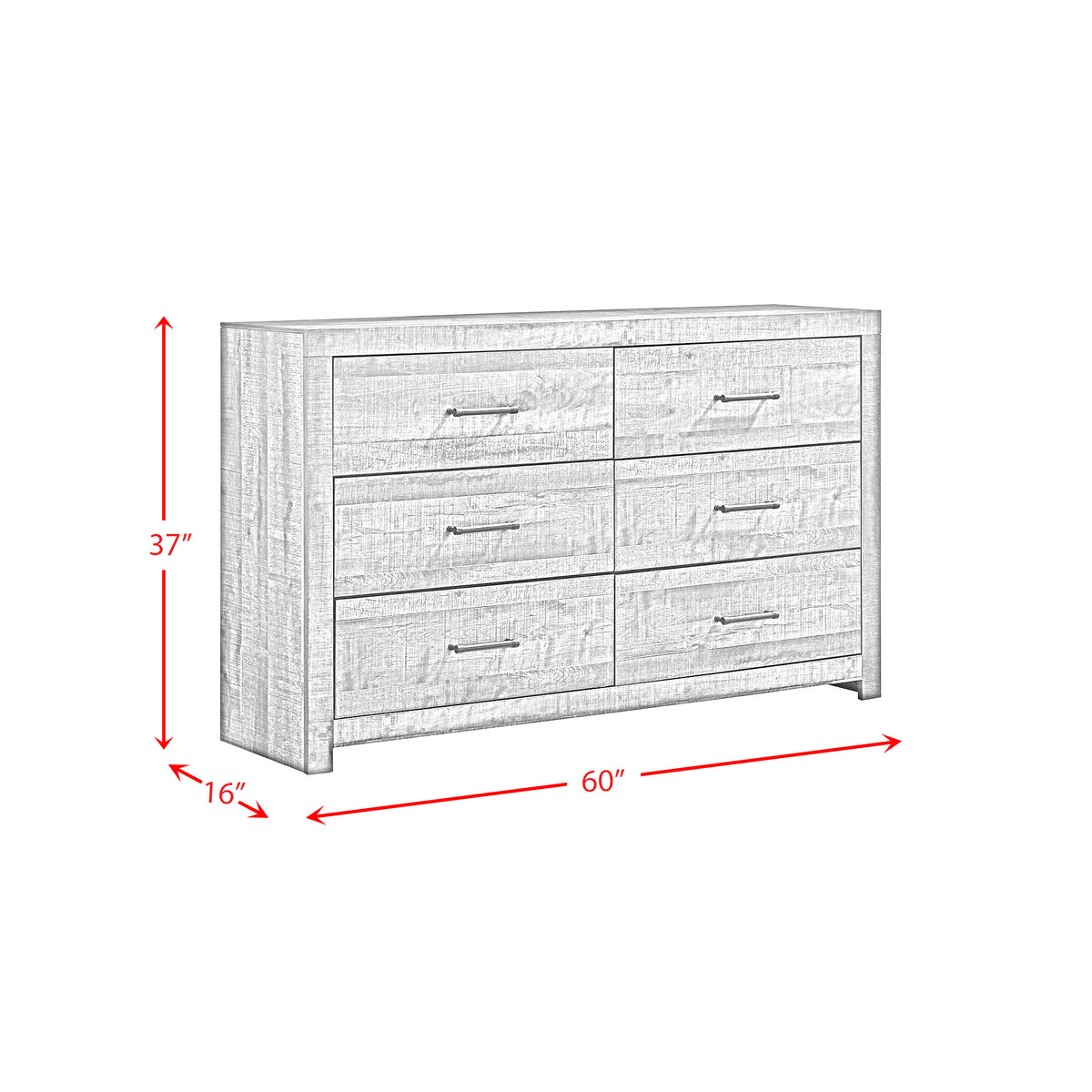 Bailey Dresser Drift Finish