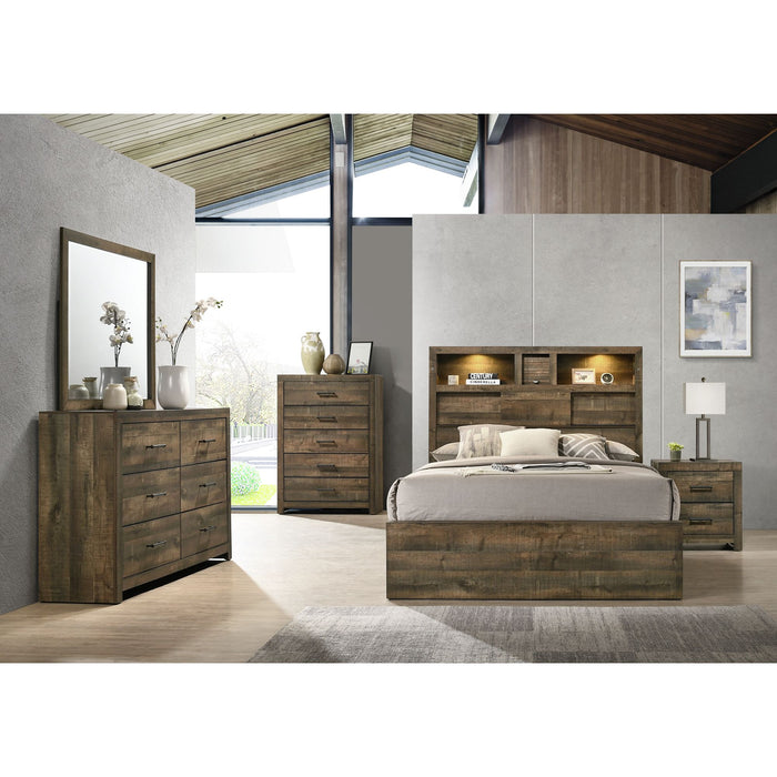 Bailey Panel Bedroom Set with Bluetooth - Jack’s Furniture and More (Laredo, TX)