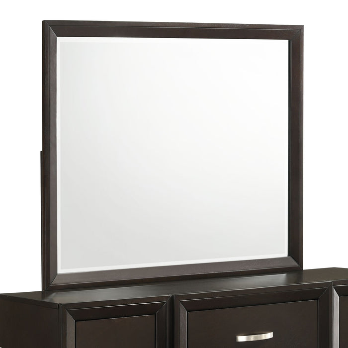 Beaumont Dresser & Mirror in Merlot - Jack’s Furniture and More (Laredo, TX)