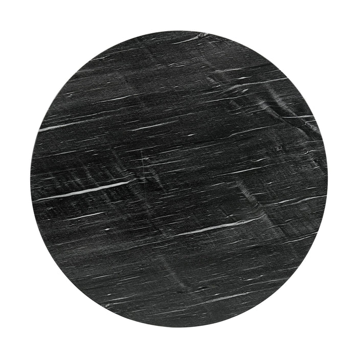 Bellini Round Occasional Coffee Table Complete in Grey - Jack’s Furniture and More (Laredo, TX)