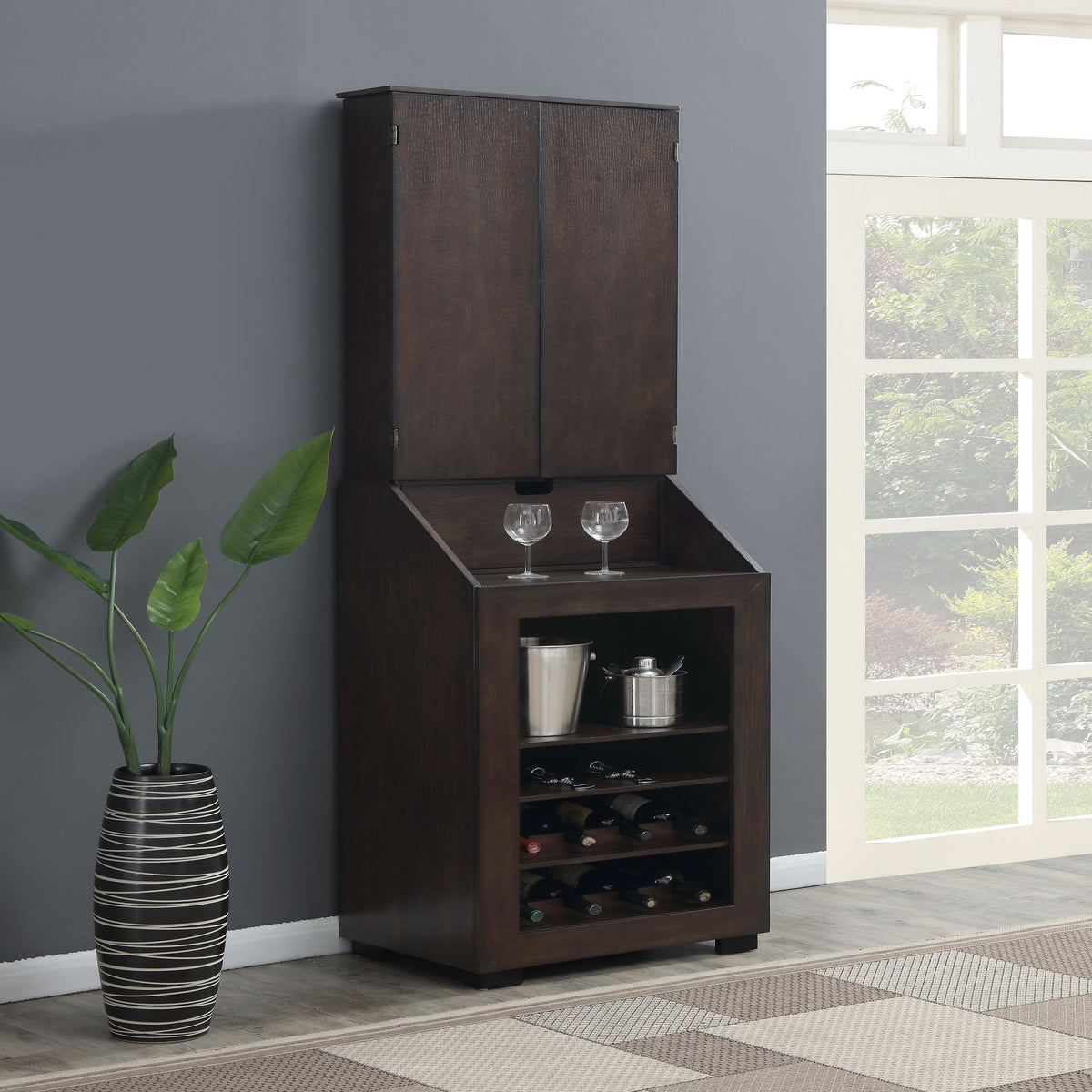 Bones Dartboard Cabinet SSG-120405 Cabinet with Dartboard - Jack’s Furniture and More (Laredo, TX)