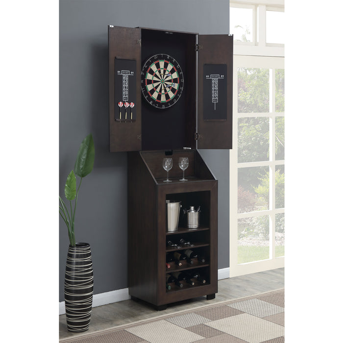 Bones Dartboard Cabinet SSG-120405 Cabinet with Dartboard - Jack’s Furniture and More (Laredo, TX)
