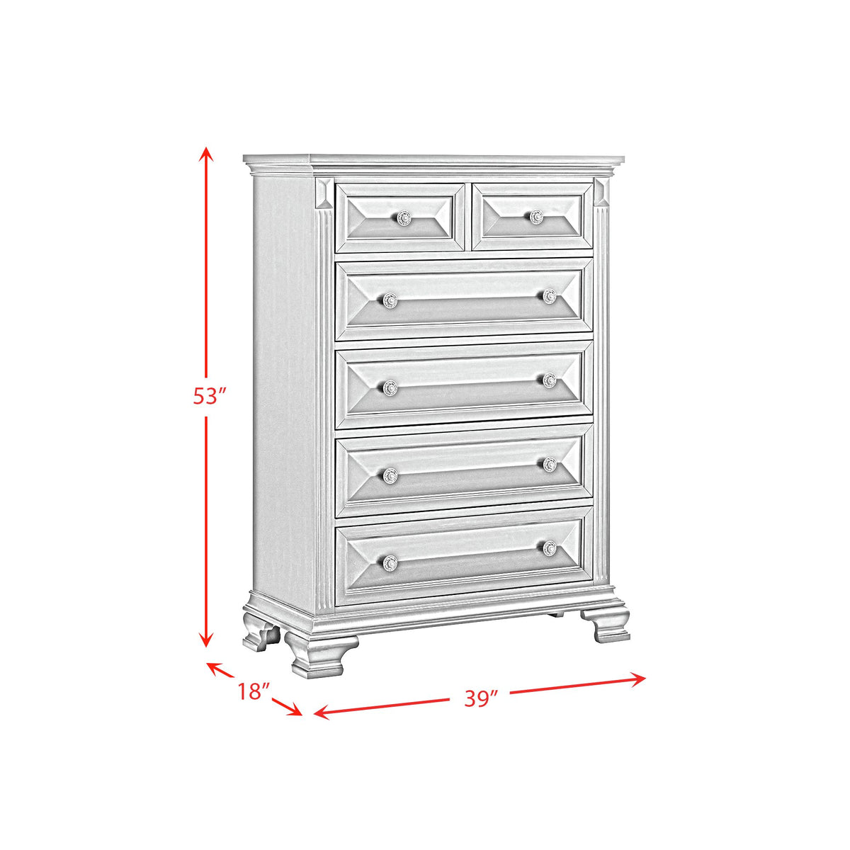 Bridgestone 6-Drawer Chest - Jack’s Furniture and More (Laredo, TX)