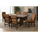 Brisbane Dining Side Chair with Bozeman Brown PU in Brown (2 Per Carton) - Jack’s Furniture and More (Laredo, TX)