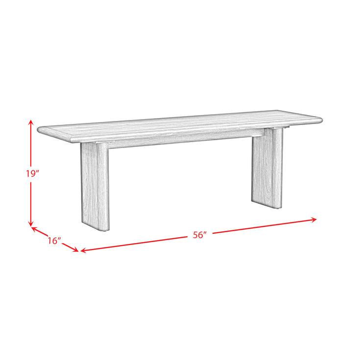 Brisbane Standard Height Dining Set in Brown-Table and Four Fabric Chairs - Jack’s Furniture and More (Laredo, TX)