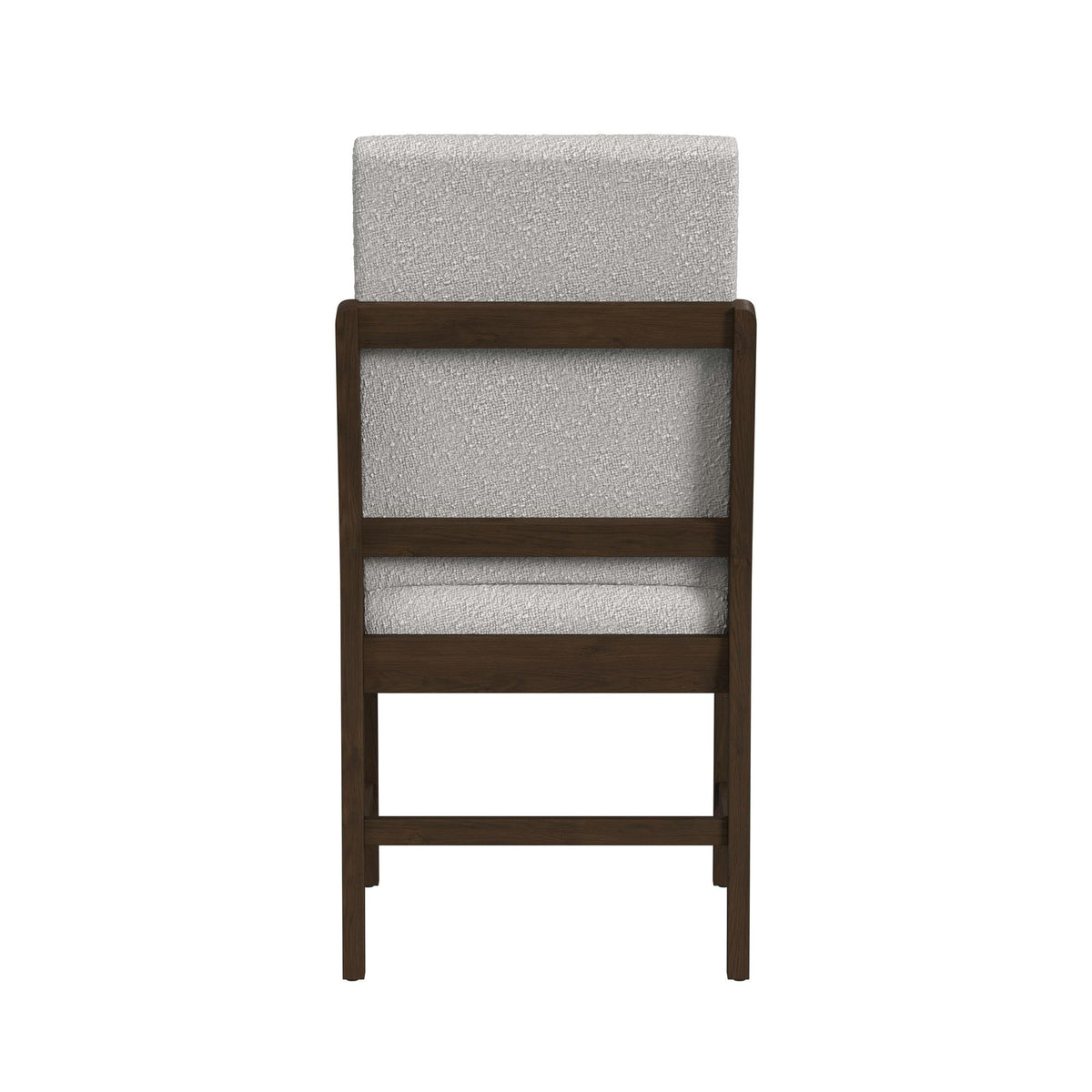 Brisbane Standard Height Dining Set in Brown-Table and Four Fabric Chairs