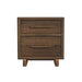 Brisbane Nightstand with USBC and LED in Brown - Jack’s Furniture and More (Laredo, TX)